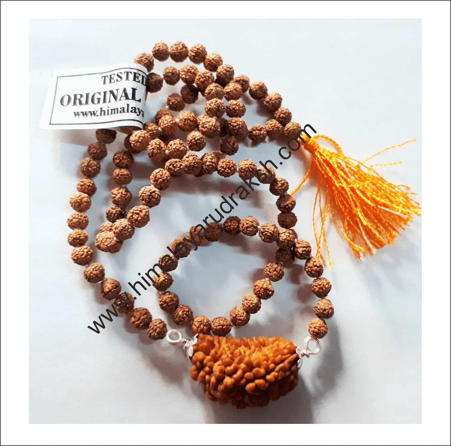 1 Mukhi Rudraksha Mala - Image 3