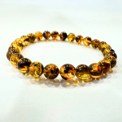 Natural Amber Bracelet - Image 2