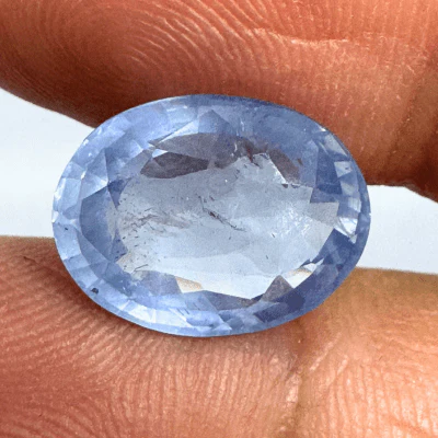 Blue Sapphire (Neelam- 7.45 cts) - Ceylonese - Image 3