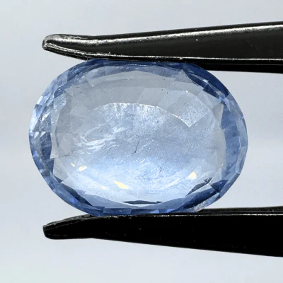 Blue Sapphire (Neelam- 7.45 cts) - Ceylonese - Image 4