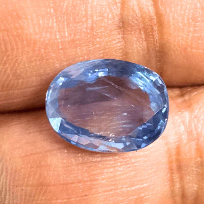 Blue Sapphire (Neelam- 8.65 cts) - Ceylonese - Image 2