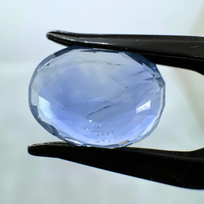 Blue Sapphire (Neelam- 8.65 cts) - Ceylonese - Image 4