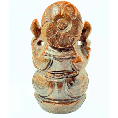 Gomed  Stone Ganesha - 565 Gms - Image 3