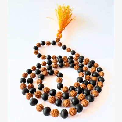 Divya Rudraksha Karungali  Mala - Image 3