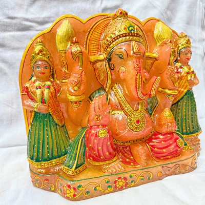 Ganesha with Ridhhi Sidhhi - 10.500 Kgs - Image 2