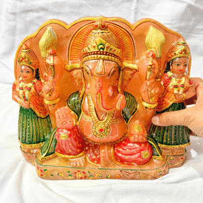 Ganesha with Ridhhi Sidhhi - 10.500 Kgs - Image 3