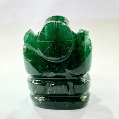 Green Jade Ganesha- (10.0 gms) - Image 3
