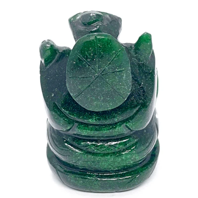 Green Jade Ganesha - (80 gm) - Image 4