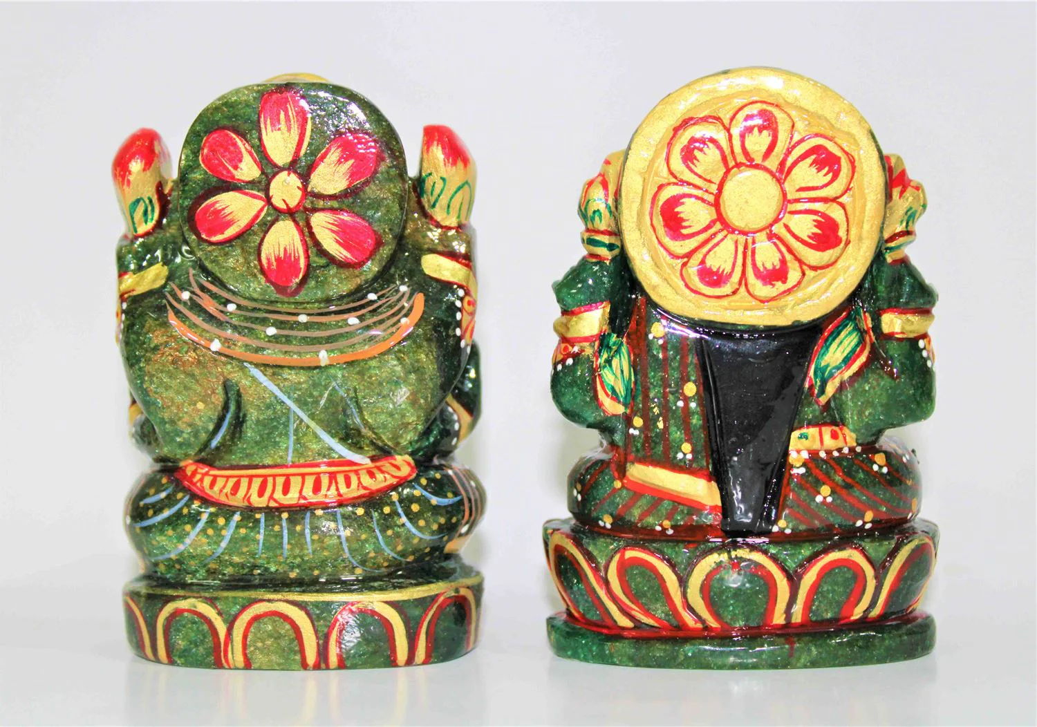 Green Jade Lakshmi Ganesh (527 gm) - Image 5