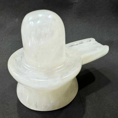 Himalayan Sphatik Shivling - (642 grams) - Image 2