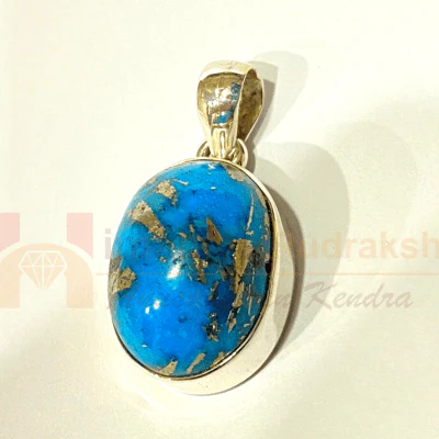 Irani Firoza Silver Pendant - Image 3