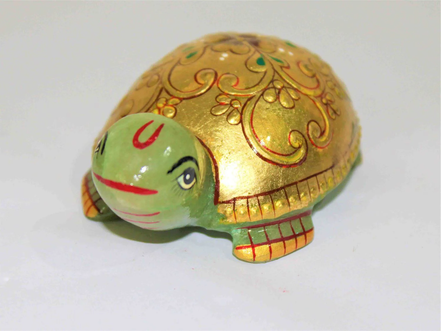 Jade Green Stone Turtle (165 gms) - Image 2