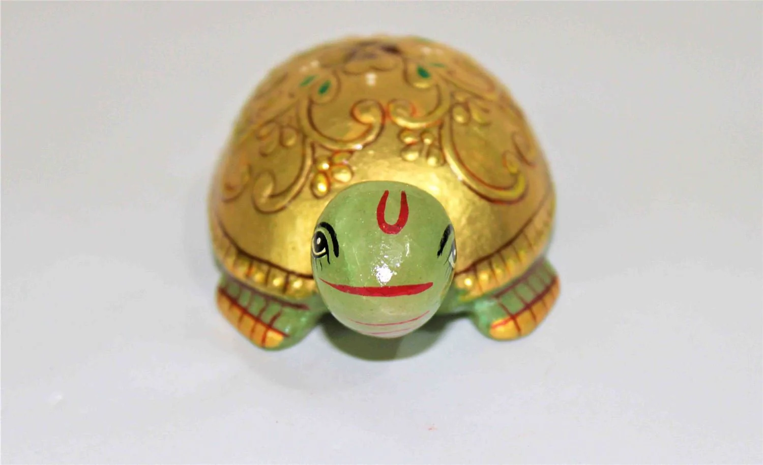 Jade Green Stone Turtle (165 gms) - Image 3