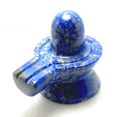 Lapis Stone Shivling (330 grams) - Image 3