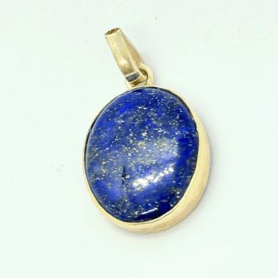 Lapiz Lazuli Silver Pendant - Image 2