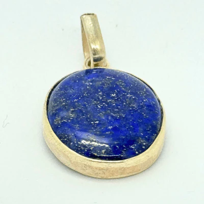 Lapiz Lazuli Silver Pendant - Image 3