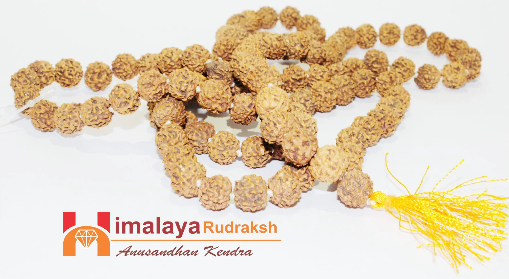 Natural 7 Mukhi Rudraksh Mala -Indonesian Origin  (108+1) Beads - Image 5