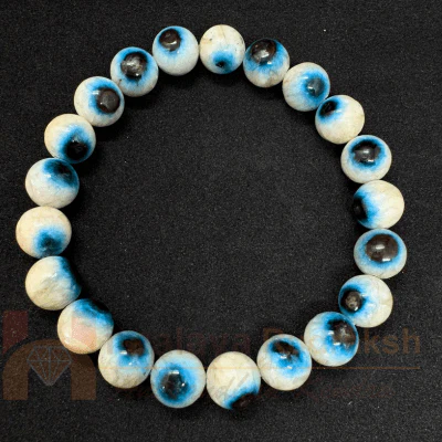 Natural Evil Eye Stone Bracelet - Image 3