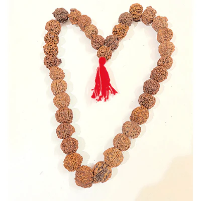 Natural Ganesh Rudraksha Kantha - Image 3