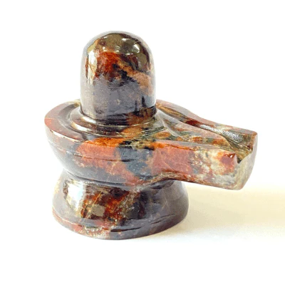 Natural Gomedha Stone Shivling -108 gm - Image 2