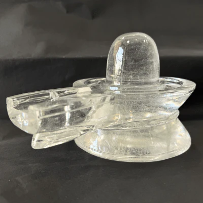 Natural Sphatik Shivling - 2.260 Kg - Image 4