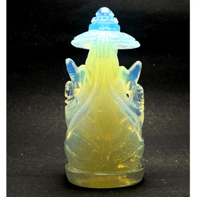 Opal Stone Ganesha - (358 gm) - Image 4