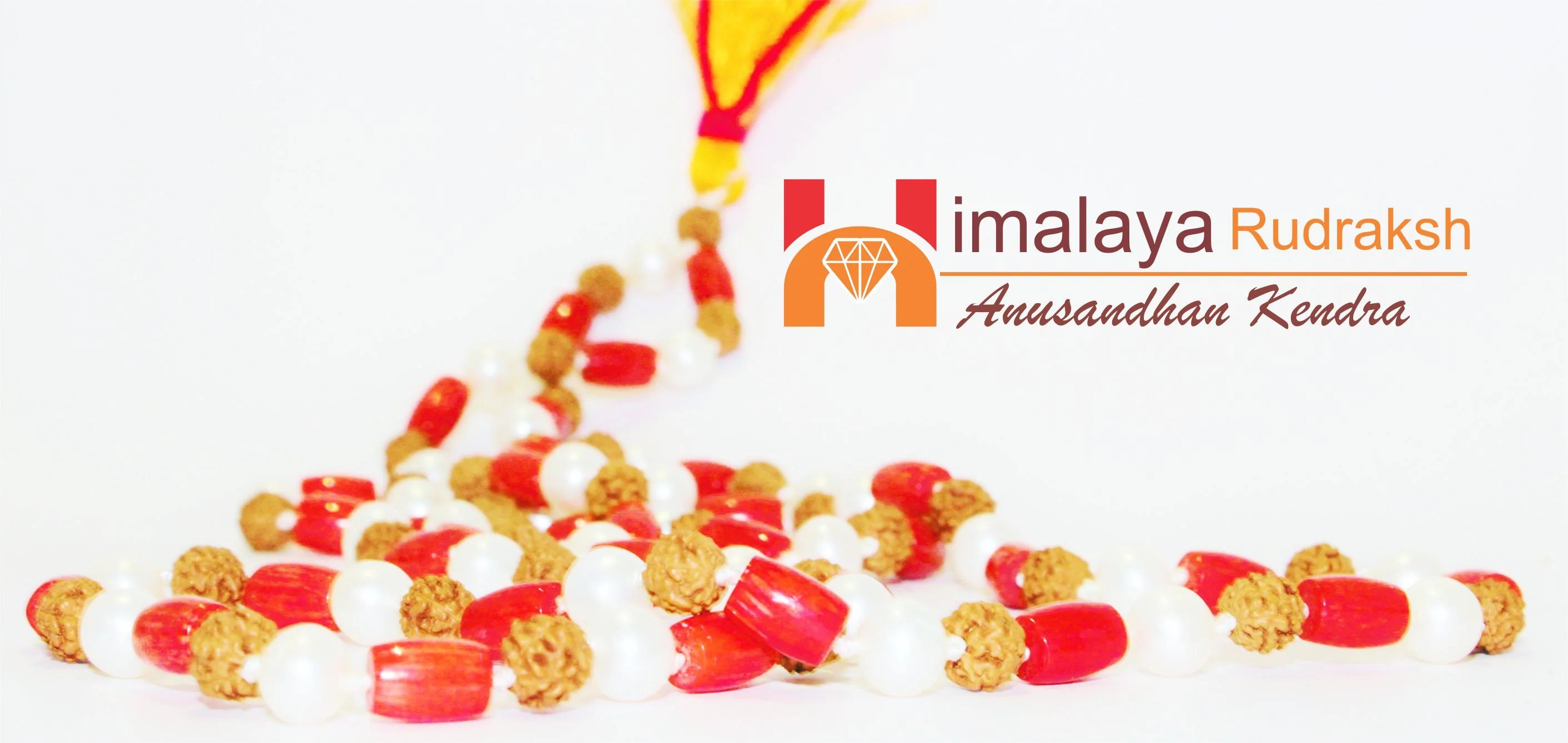 Pearl Rudraksha Coral Mala - Image 4