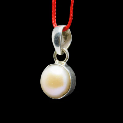 Pearl Silver Pendant - Image 2