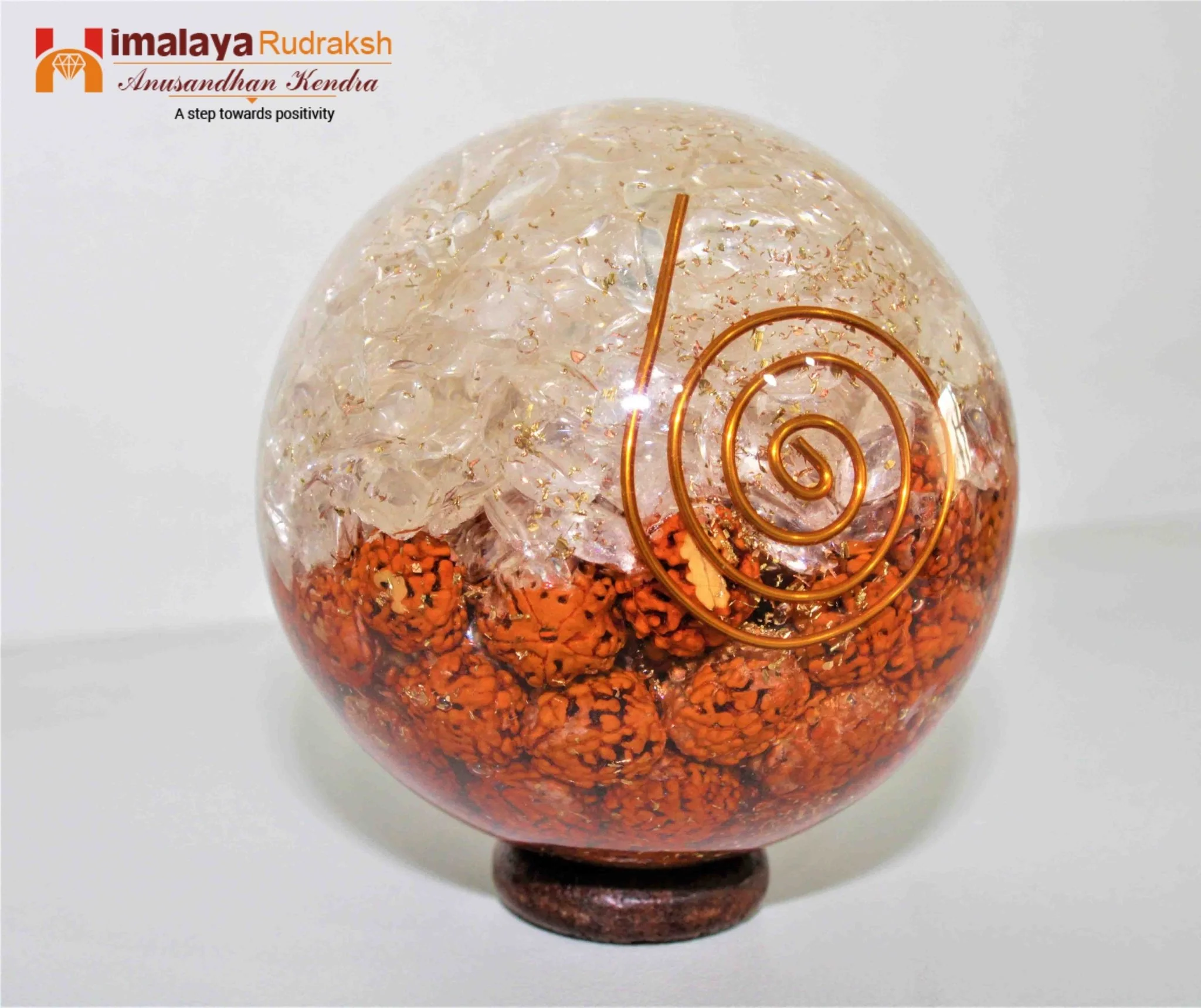 Rudraksha Crystal Ball - Image 2