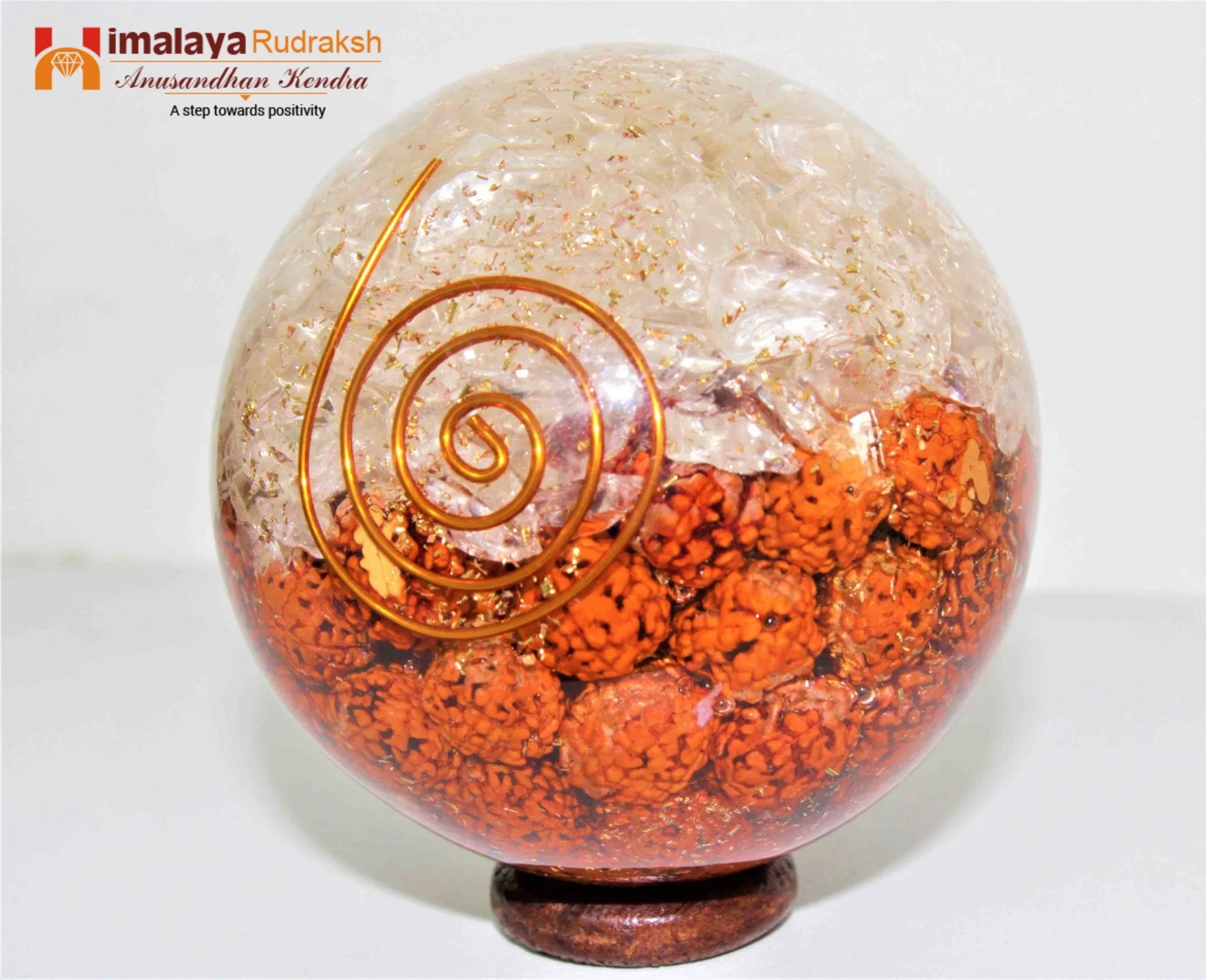 Rudraksha Crystal Ball - Image 3
