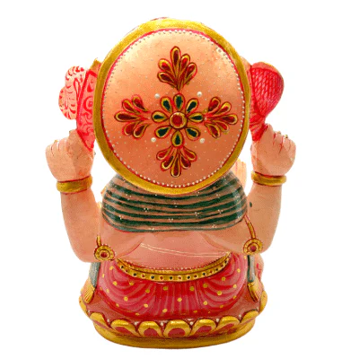 Rose Quartz Ganesha - 3.0 Kgs - Image 3