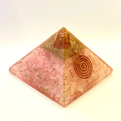 Rose Quartz Pyramid - Image 2