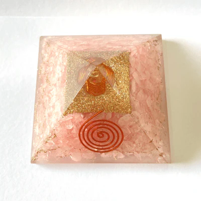 Rose Quartz Pyramid - Image 3