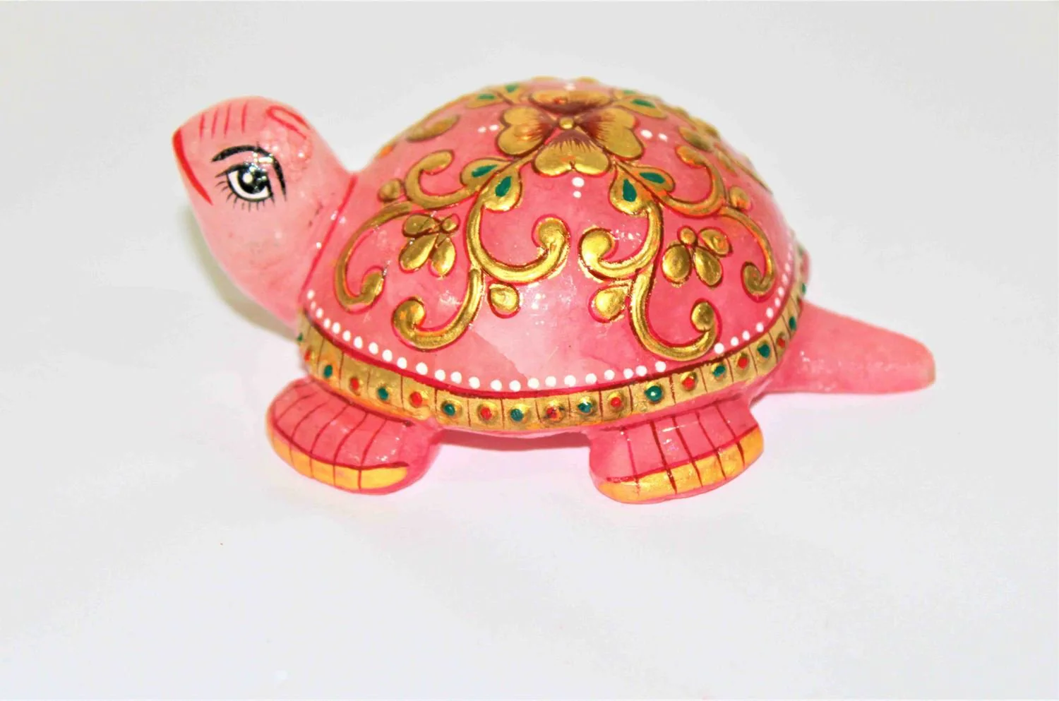 Rose Quartz Turtle (340 gms) - Image 4