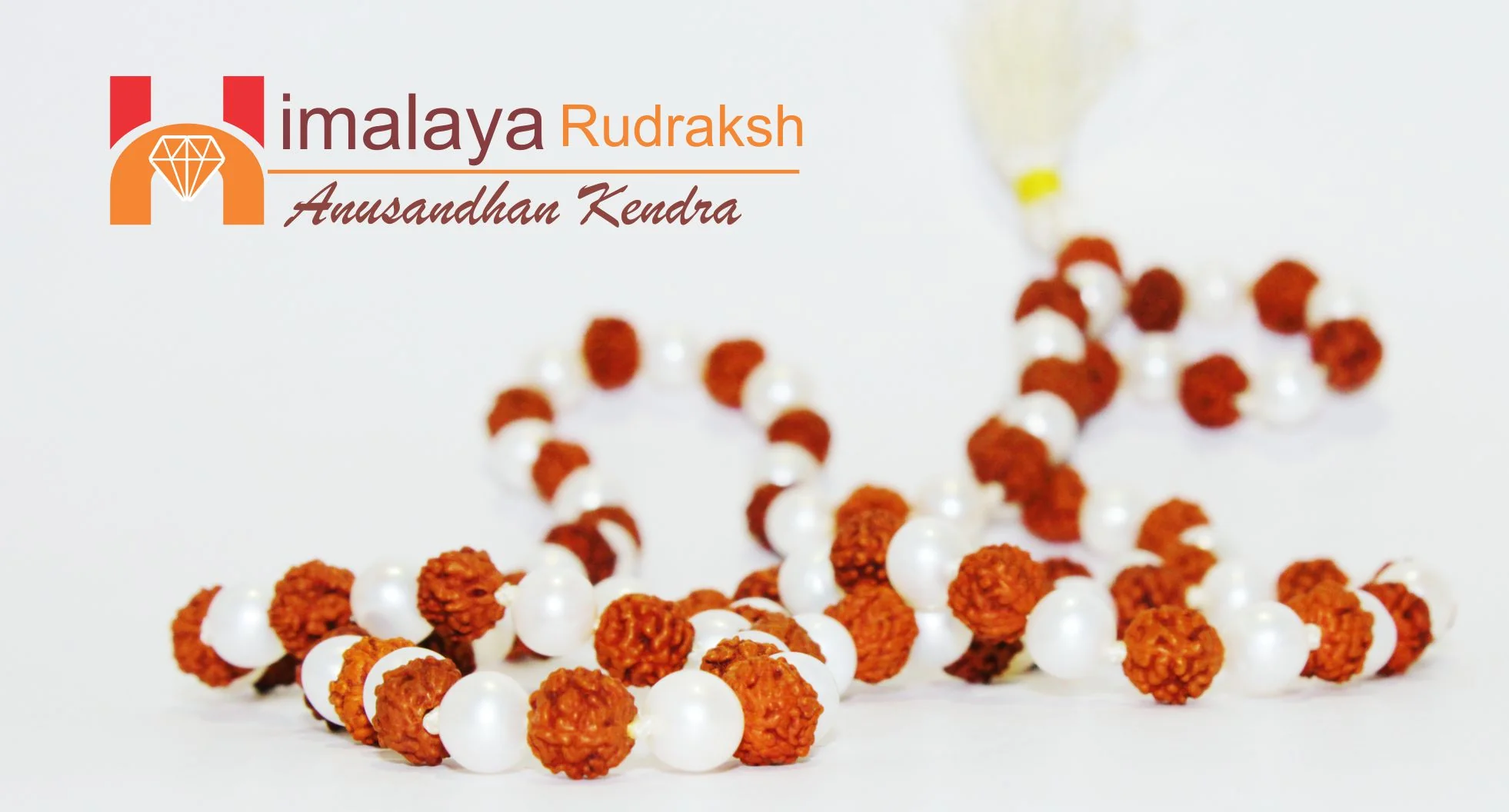 Natural Rudraksha Pearl Mala - Image 3