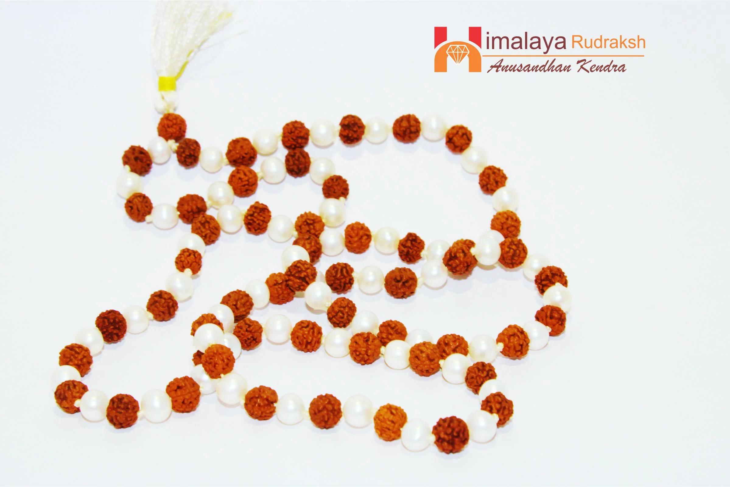 Natural Rudraksha Pearl Mala - Image 4