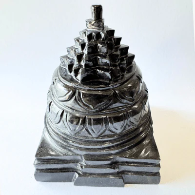 Shaligram Meru Shreeyantra - 953 Gms - Image 3