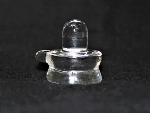 Natural Sphatik Shivling - 1.3 inches apx - Image 3