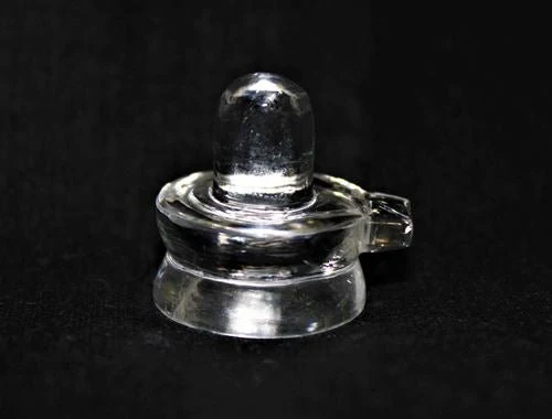 Natural Sphatik Shivling - 1.3 inches apx - Image 4