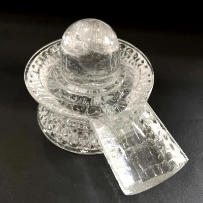 Sphatik Shivling - (1.226 kg) - Image 3