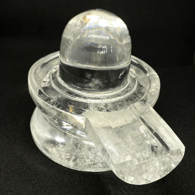Sphatik Shivling - (960 Gms) - Image 2