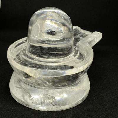 Sphatik Shivling - (960 Gms) - Image 4