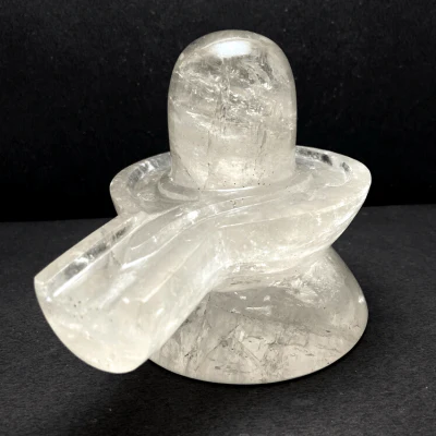 Sphatik Shivling  (233 grams) - Image 2