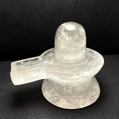 Sphatik Shivling  (233 grams) - Image 3
