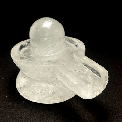 Sphatik Shivling - (325grams) - Image 3
