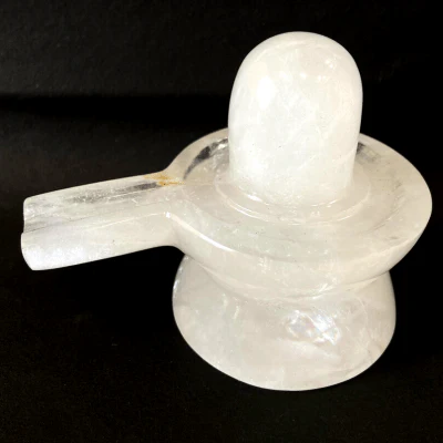 Sphatik Shivling - (795 grams) - Image 2