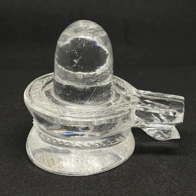 Sphatik Shivling - (219 grams) - Image 2