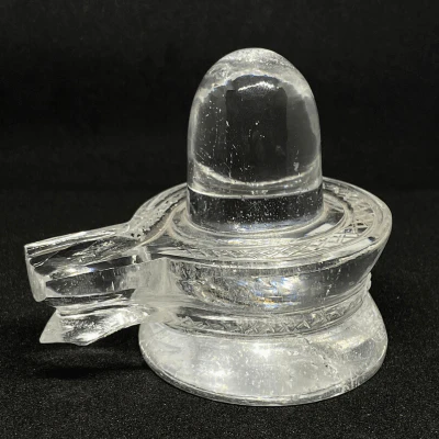 Sphatik Shivling - (219 grams) - Image 3