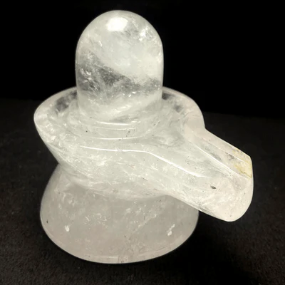 Sphatik Shivling - (126 grams) - Image 2