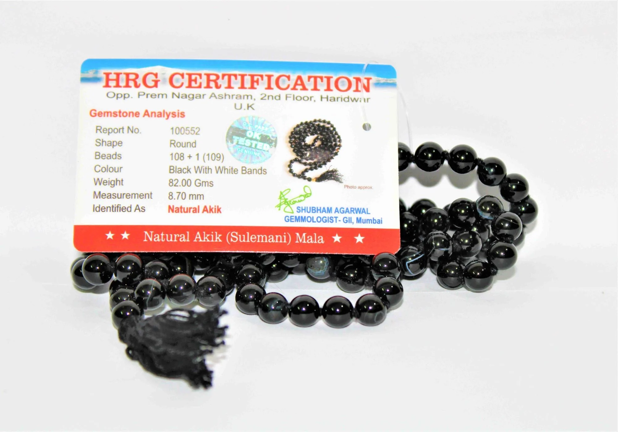 Sulemani Mala (108 + 1 Beads) - Image 5